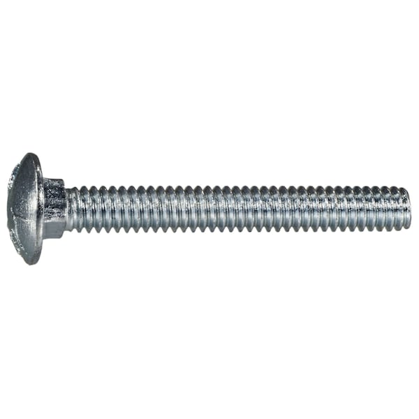Midwest Fastener Carriage Bolt, Square Neck, 20 (Coarse), 2 in L, Steel, Zinc Plated, 12 PK 31785 - main